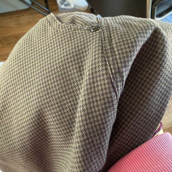 Lululemon Mens Shorts Size 36 Checkered Chino Metal Button Stretch Style - Picture 14 of 14